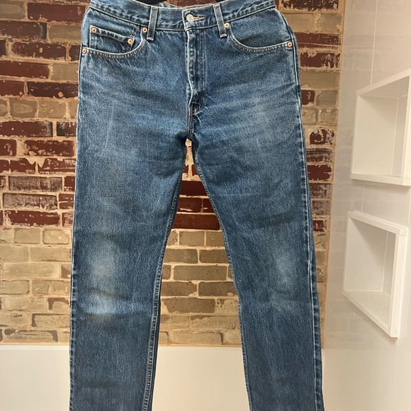 Levis 505 Blue Jeans - Picture 6 of 9